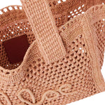Chloe Summer Banana Tote - Vermillion