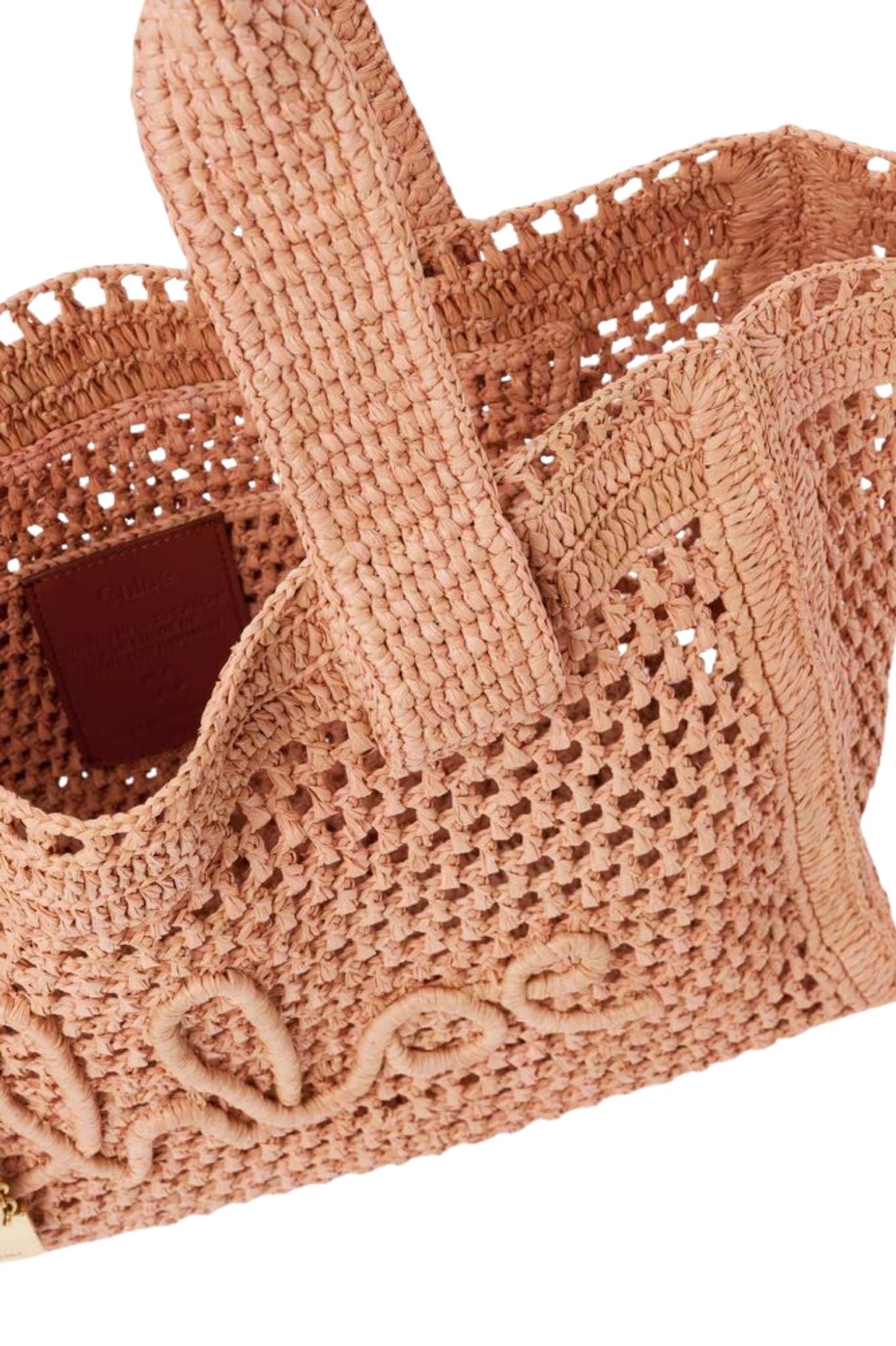 Chloe Summer Banana Tote - Vermillion