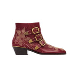 Chloe Susan Ankle Boot - Vermillion