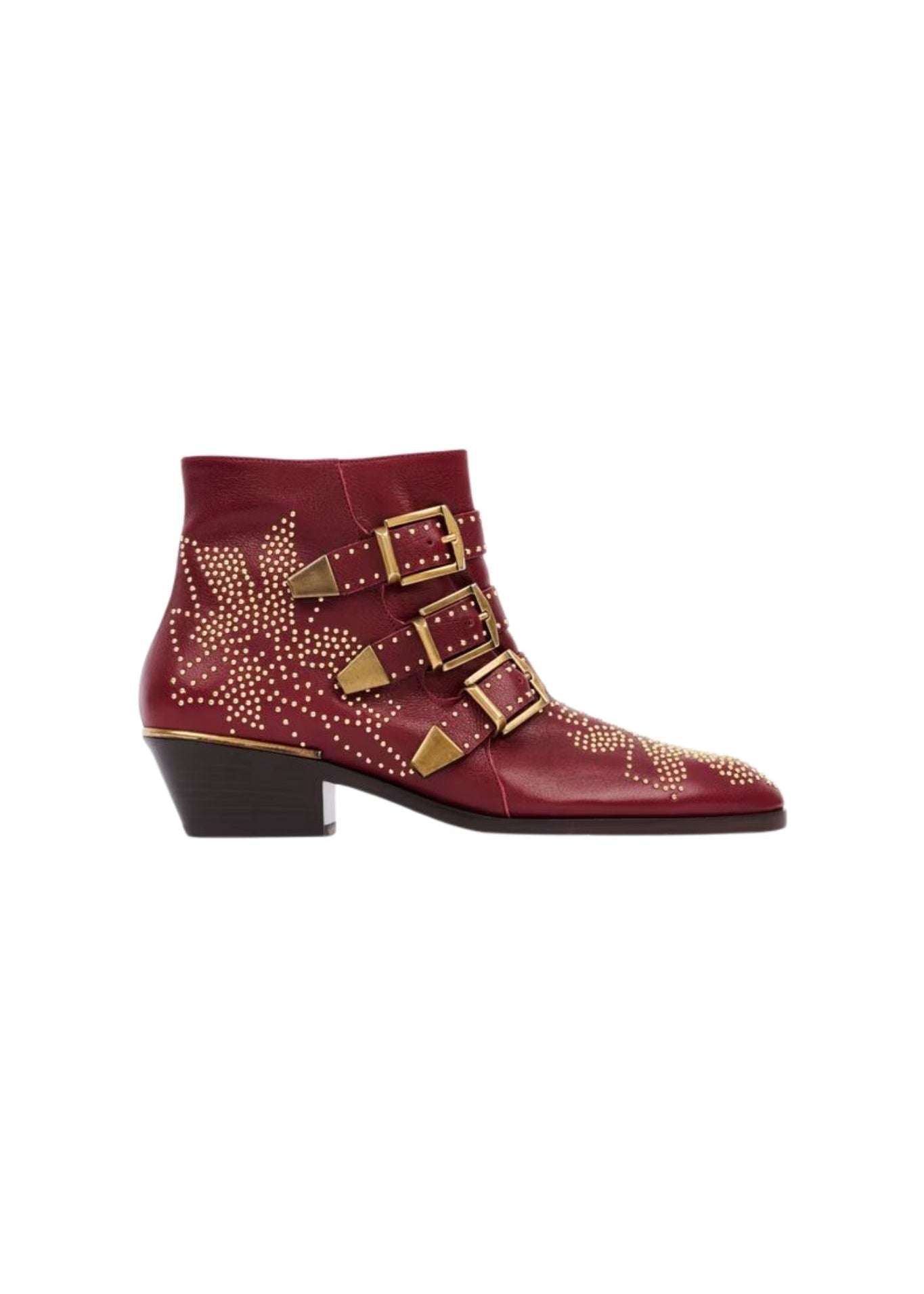 Chloe Susan Ankle Boot - Vermillion