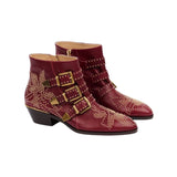 Chloe Susan Ankle Boot - Vermillion