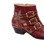 Chloe Susan Ankle Boot - Vermillion