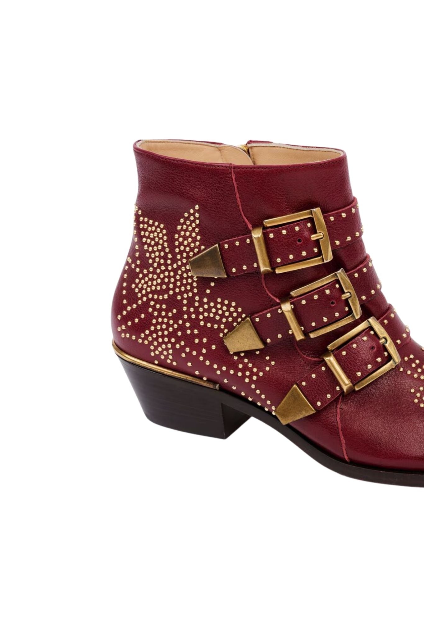 Chloe Susan Ankle Boot - Vermillion
