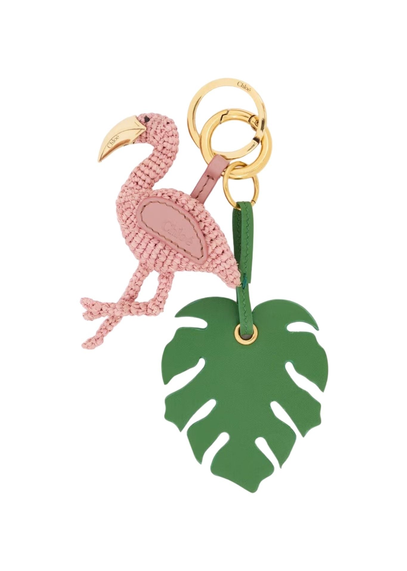 Chloe Symbols Bag Charm - Vermillion
