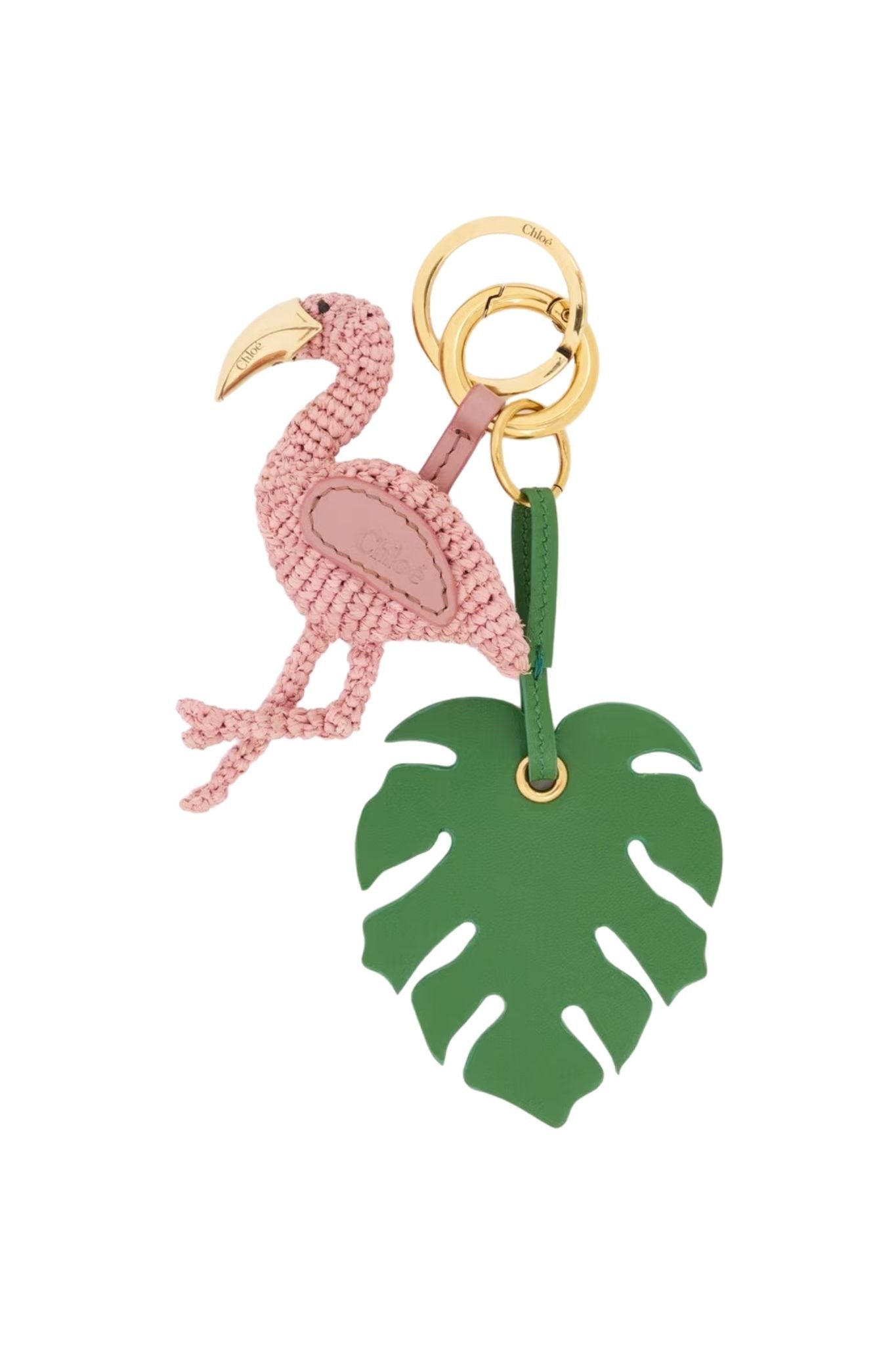 Chloe Symbols Bag Charm - Vermillion