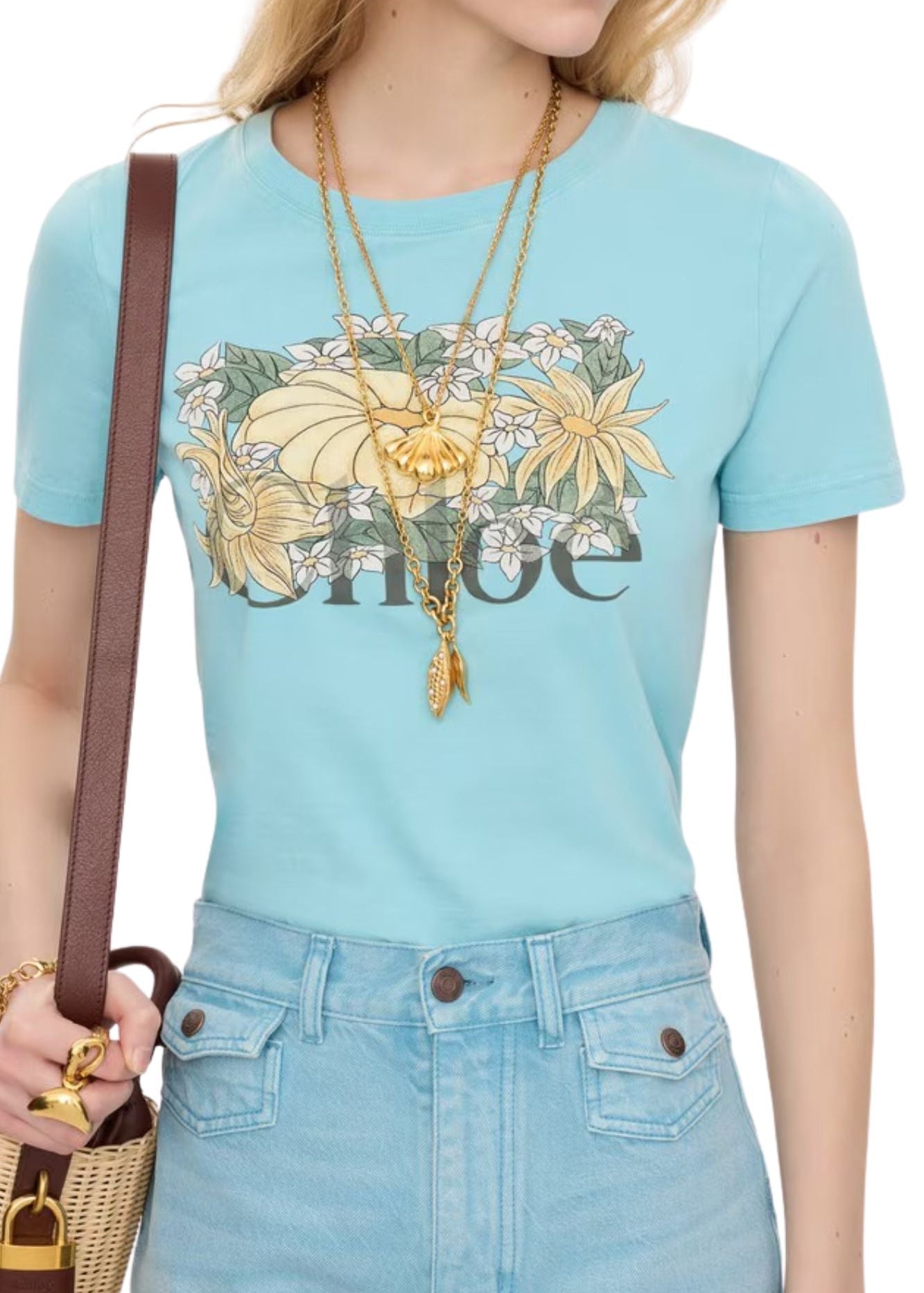 Chloé Tee Shirt - Vermillion