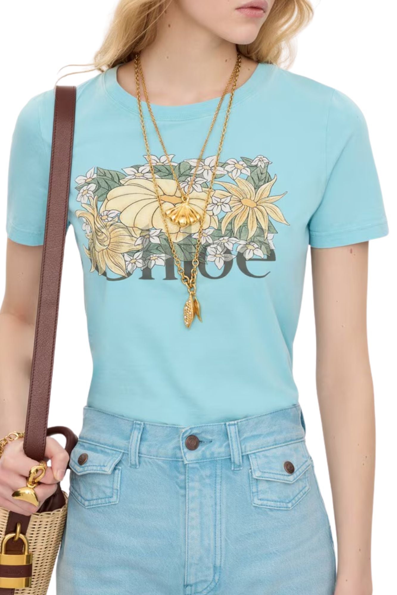 Chloé Tee Shirt - Vermillion