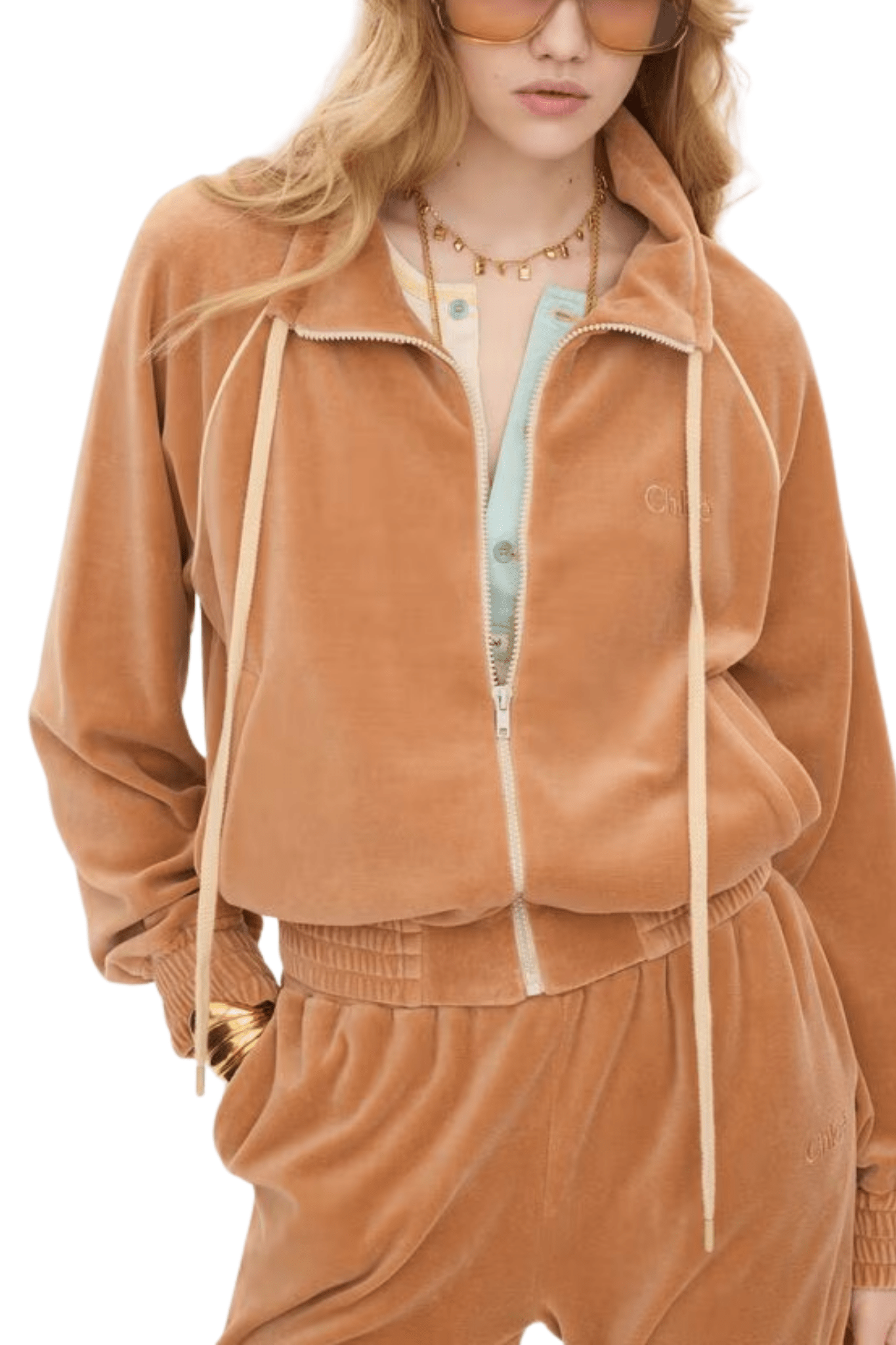 Chloe Top - Vermillion