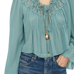 Chloe Top - Vermillion