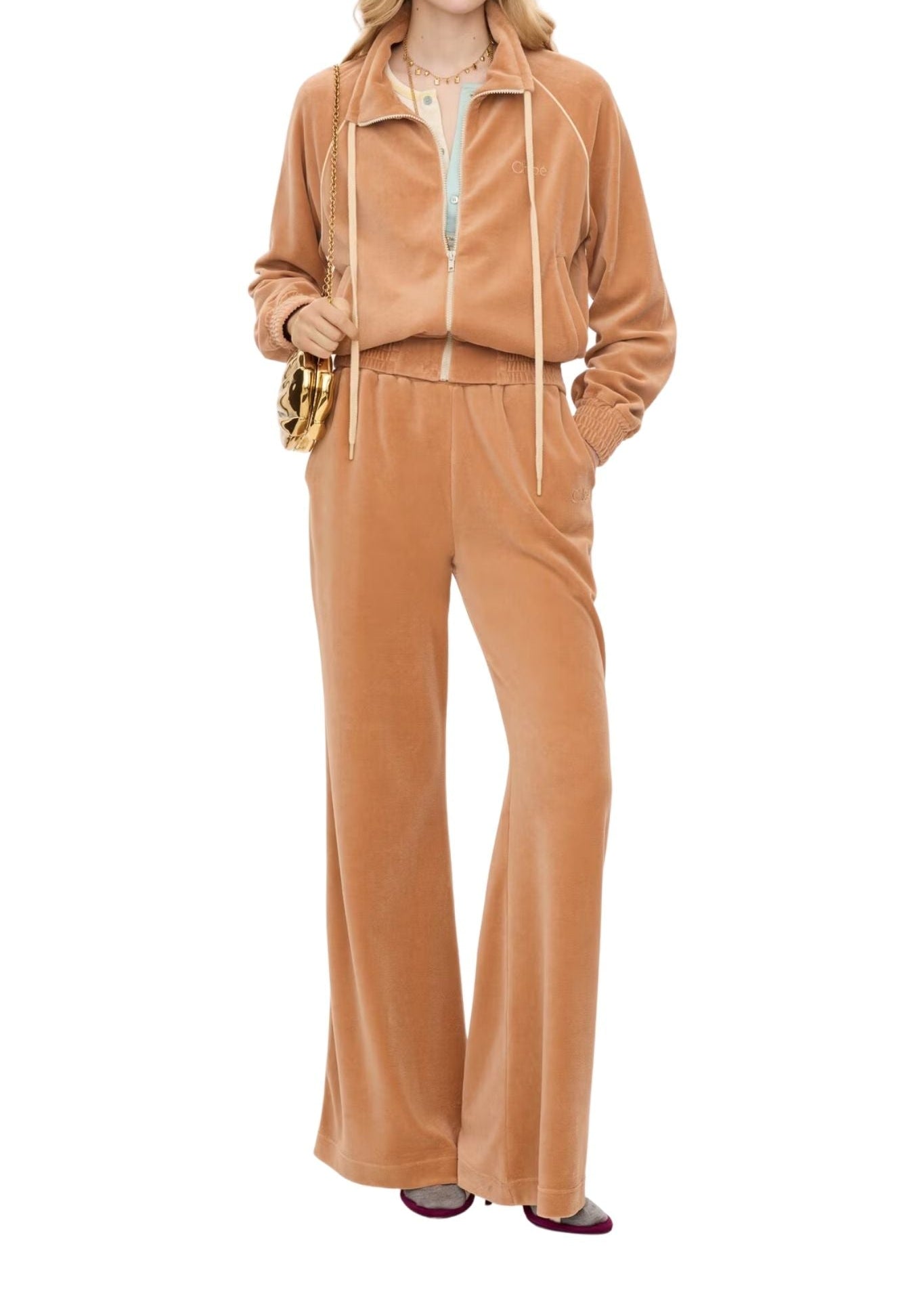 Chloe Trousers - Vermillion