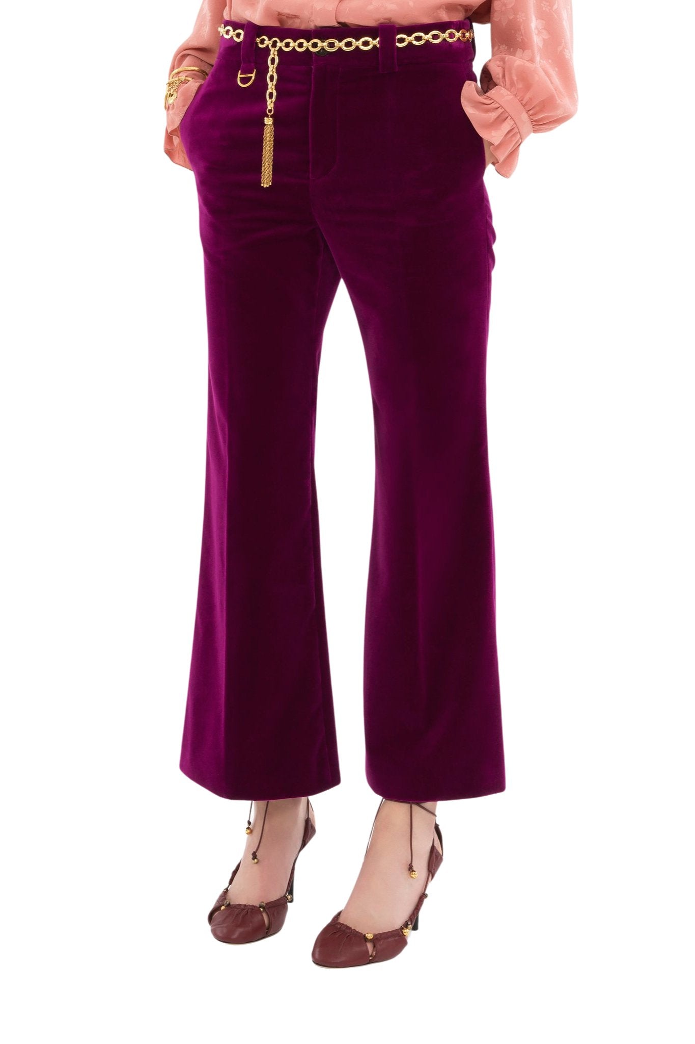 Chloe Trousers - Vermillion