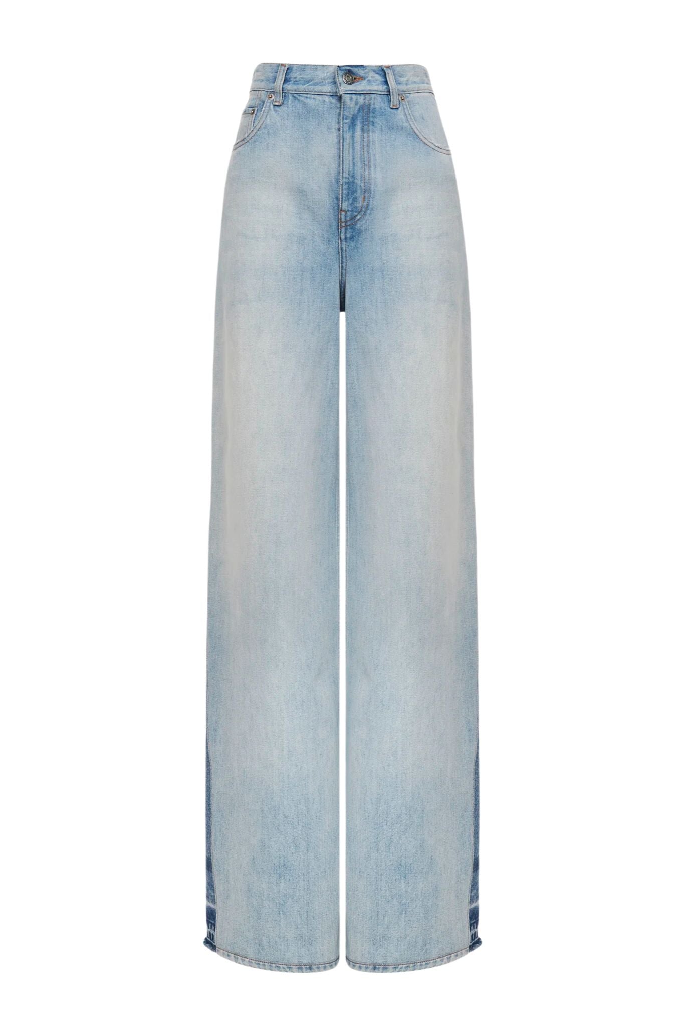 Chloe Wide Leg Jeans - Vermillion