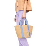 Chloe Woody Tote - Vermillion