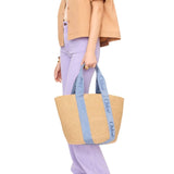 Chloe Woody Tote - Vermillion