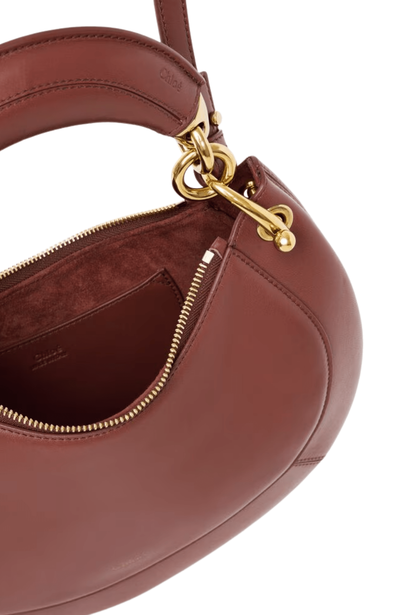 Chloe Zipped Small - Vermillion