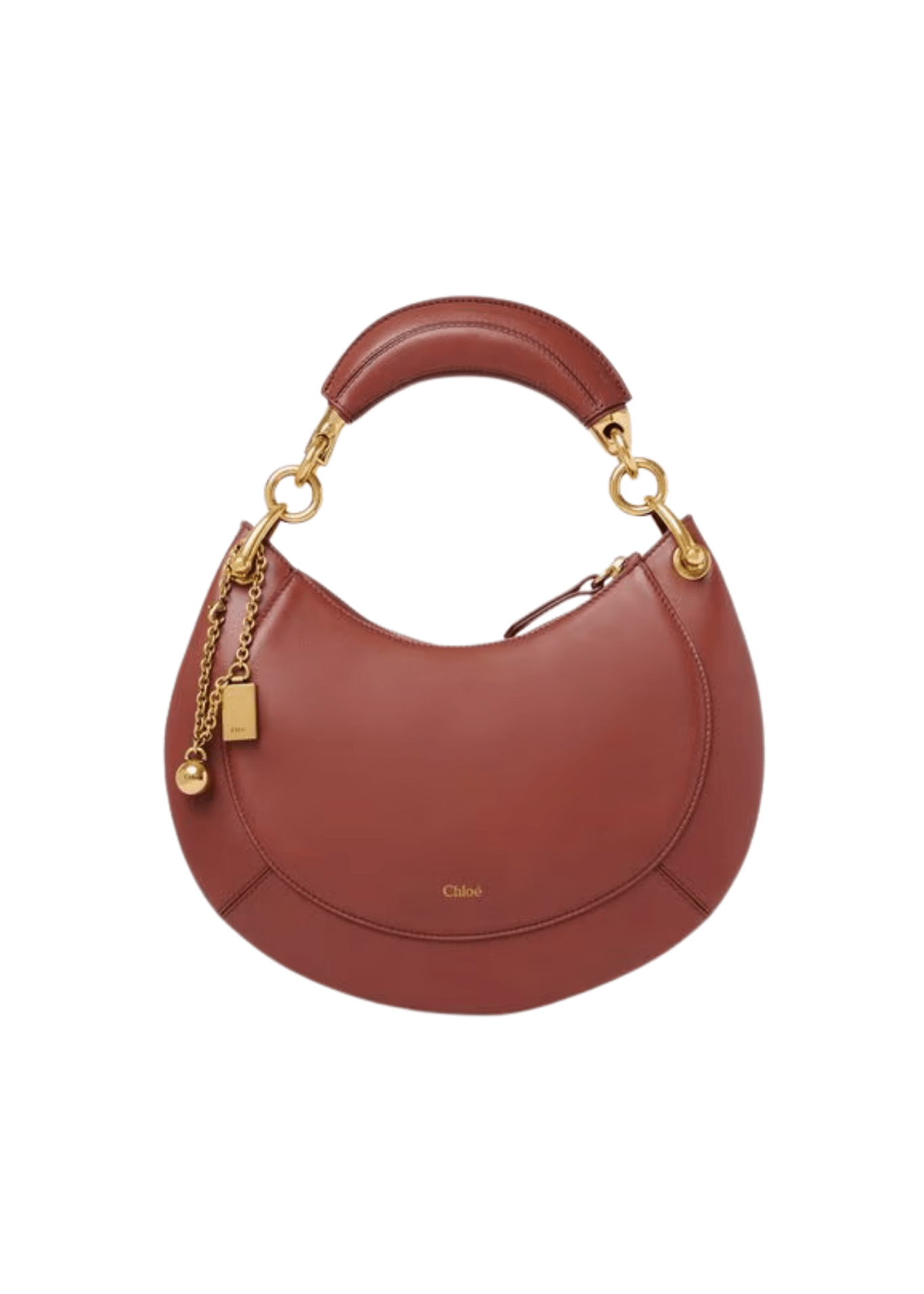Chloe Zipped Small - Vermillion