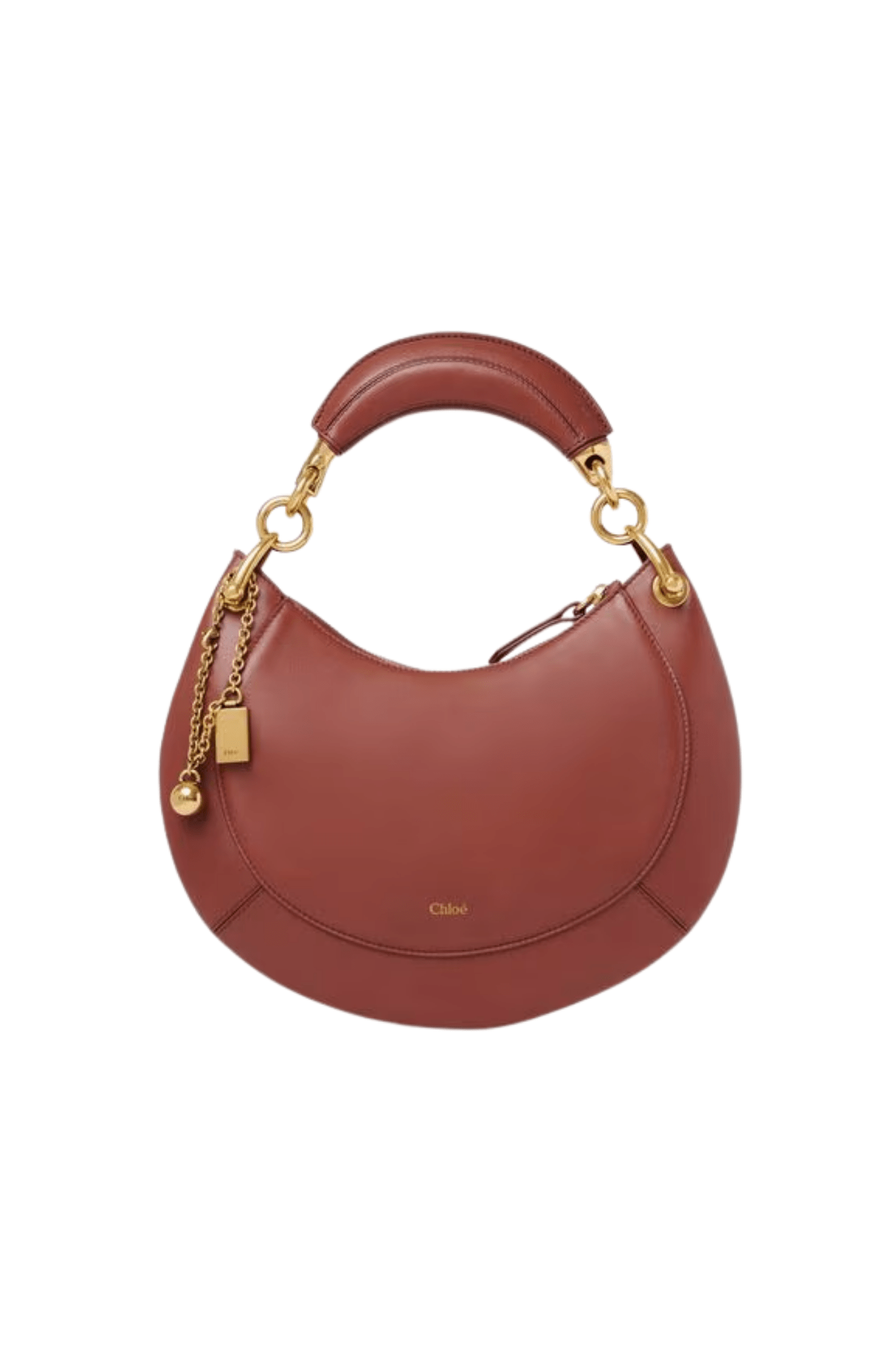 Chloe Zipped Small - Vermillion