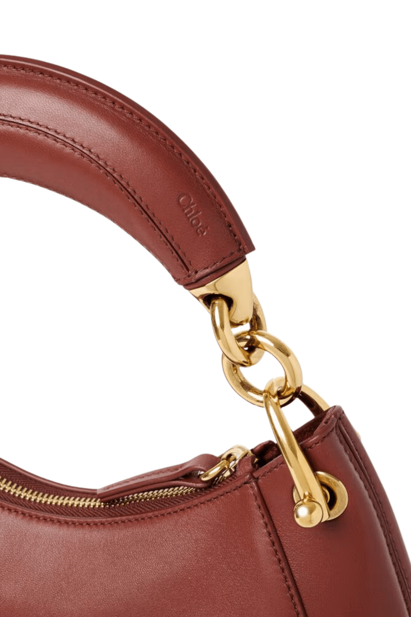 Chloe Zipped Small - Vermillion
