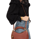 Chloe Zipped Small - Vermillion