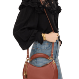 Chloe Zipped Small - Vermillion