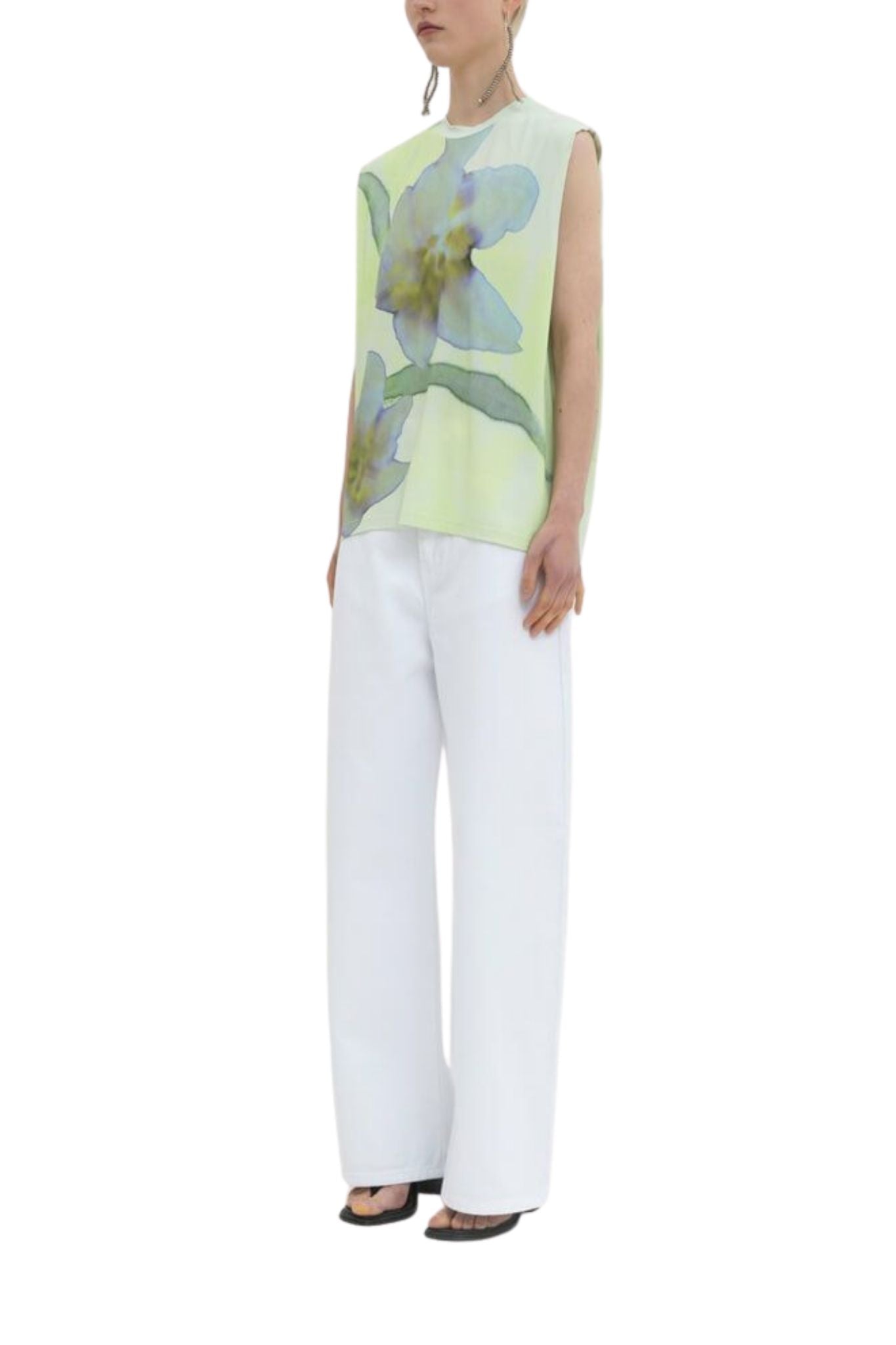 Christian Wijnants Tabansir Top - Vermillion