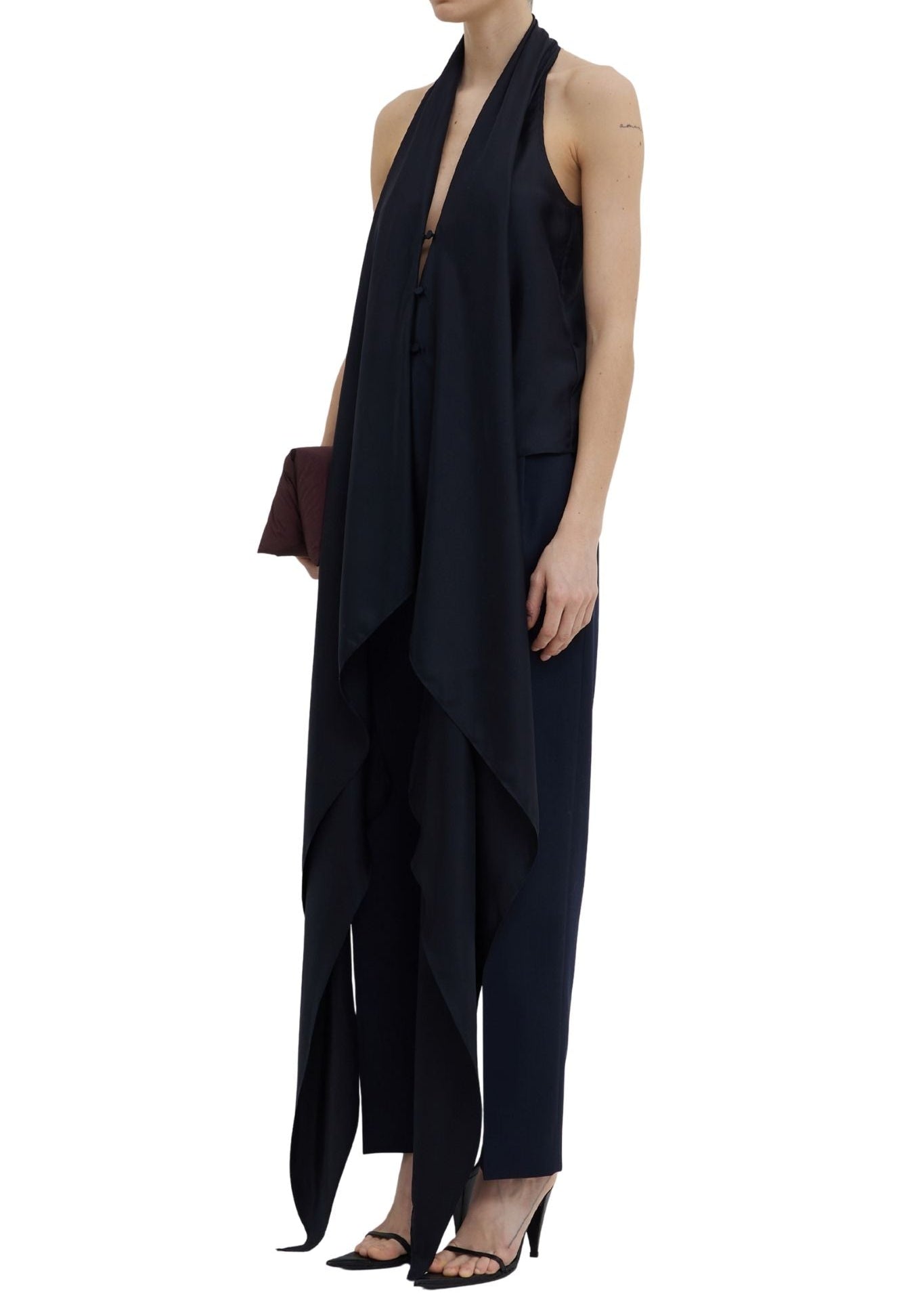 Christian Wijnants Trini Top - Vermillion