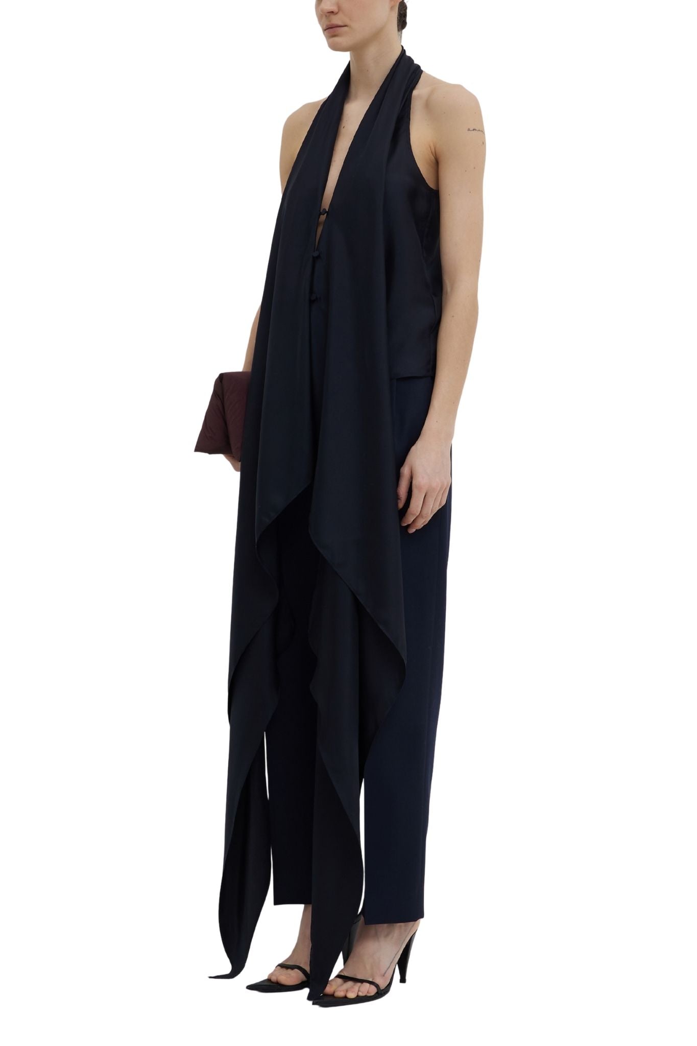 Christian Wijnants Trini Top - Vermillion