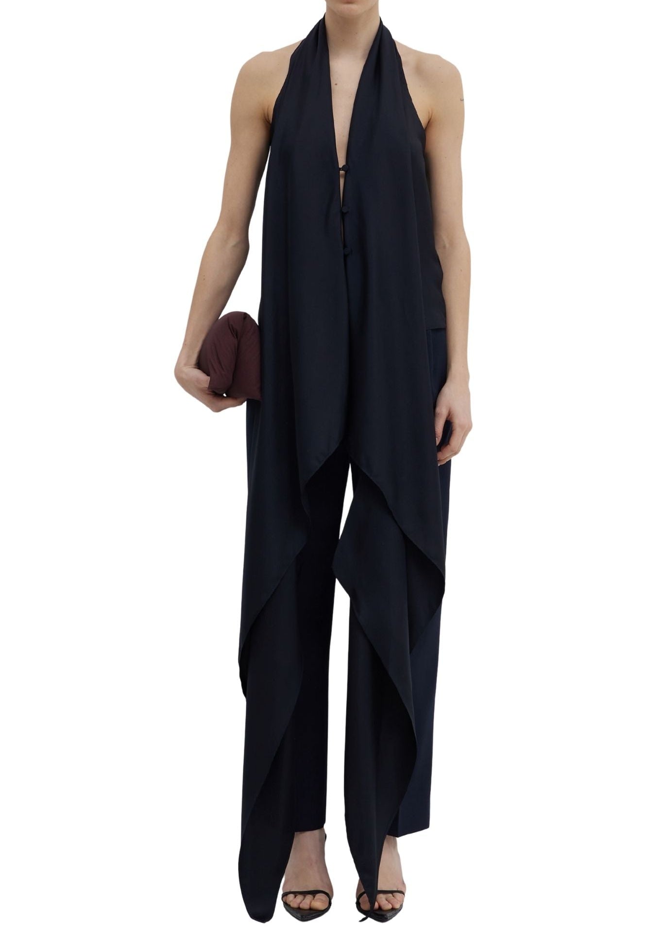 Christian Wijnants Trini Top - Vermillion