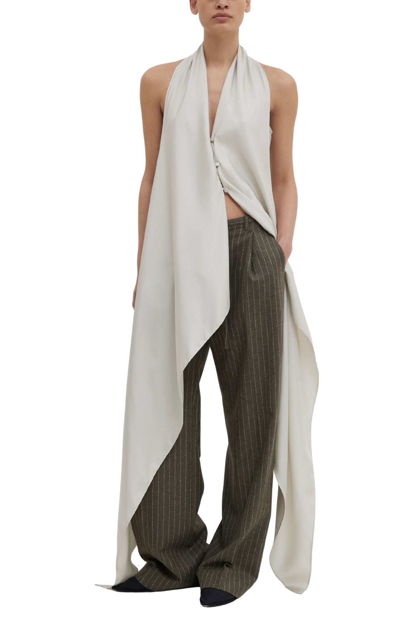 Christian Wijnants Trini Top - Vermillion