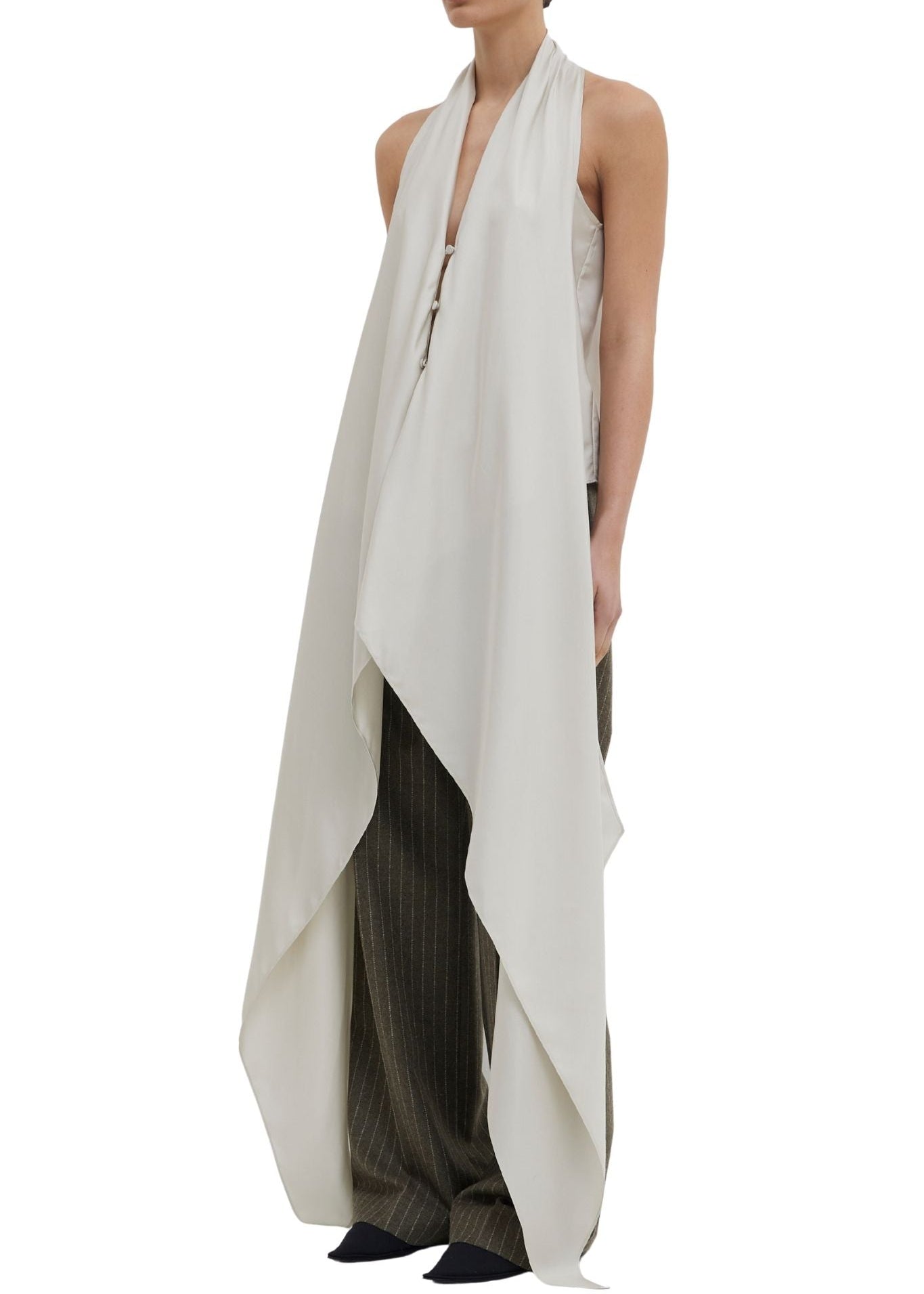 Christian Wijnants Trini Top - Vermillion