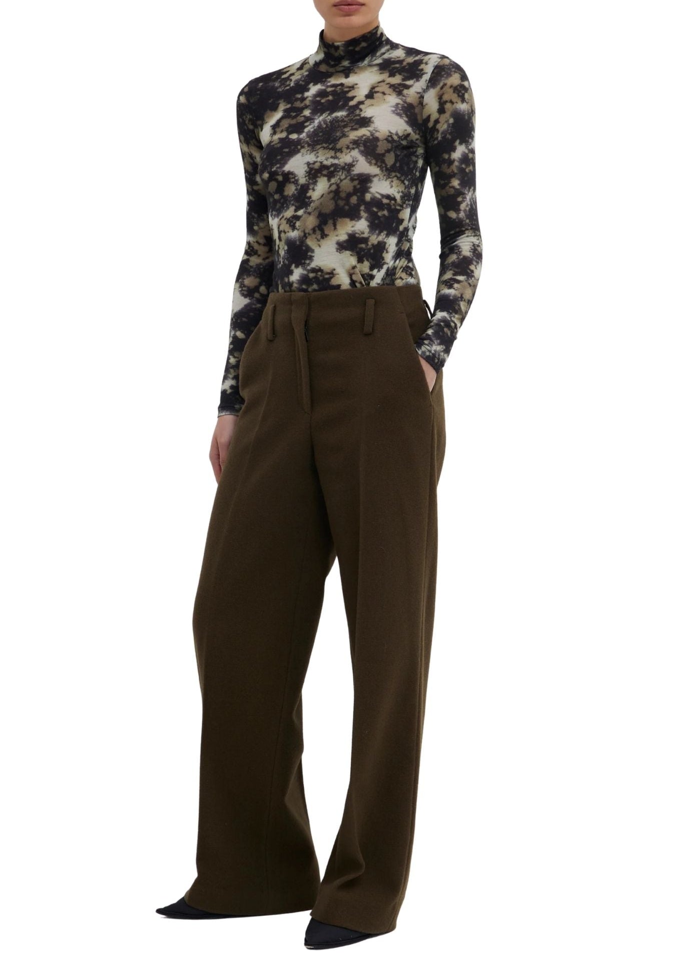 Christian Wijnants Tugal Top - Vermillion