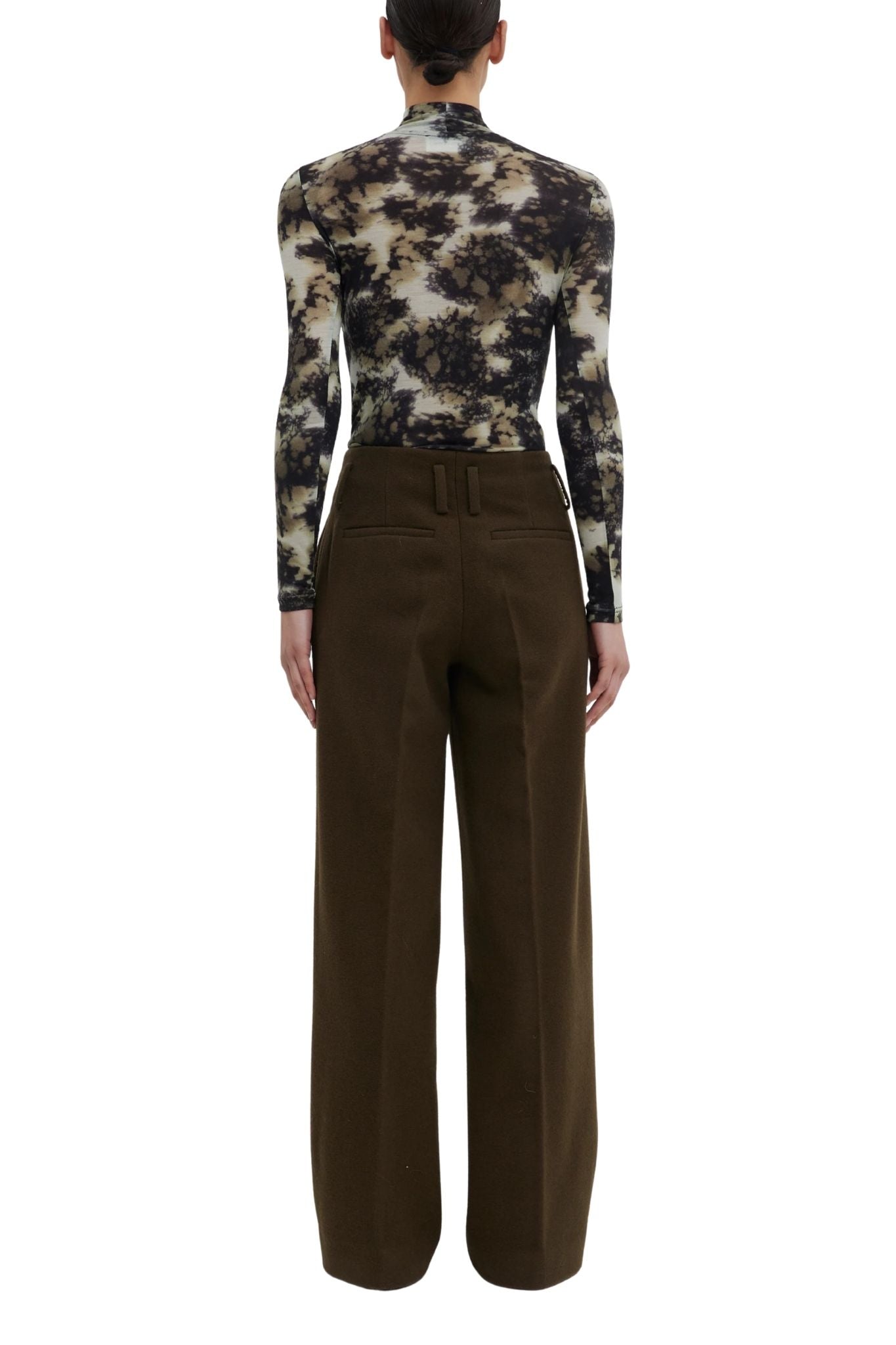 Christian Wijnants Tugal Top - Vermillion