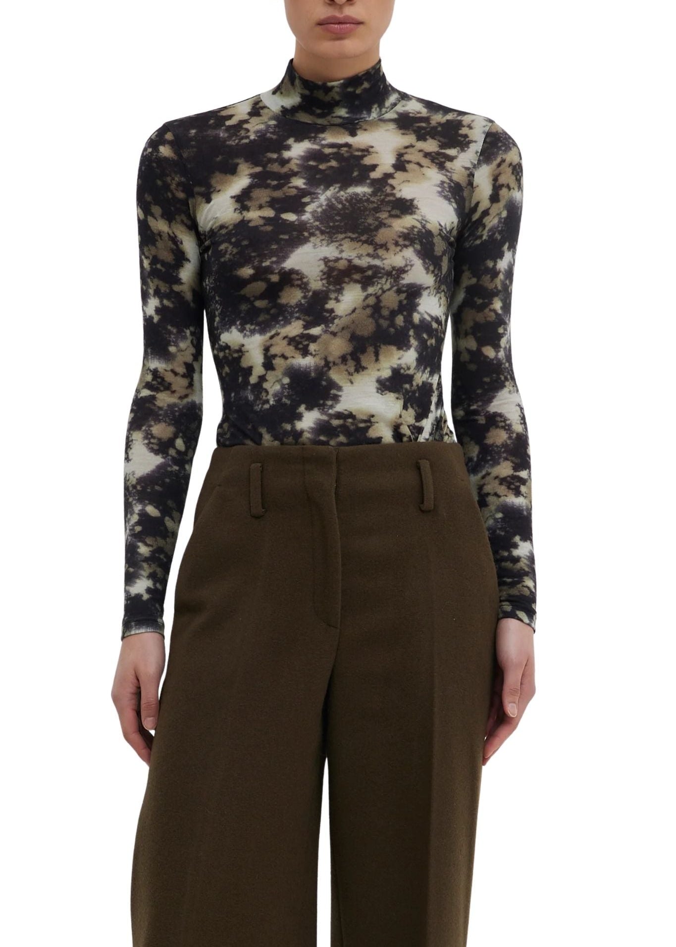 Christian Wijnants Tugal Top - Vermillion