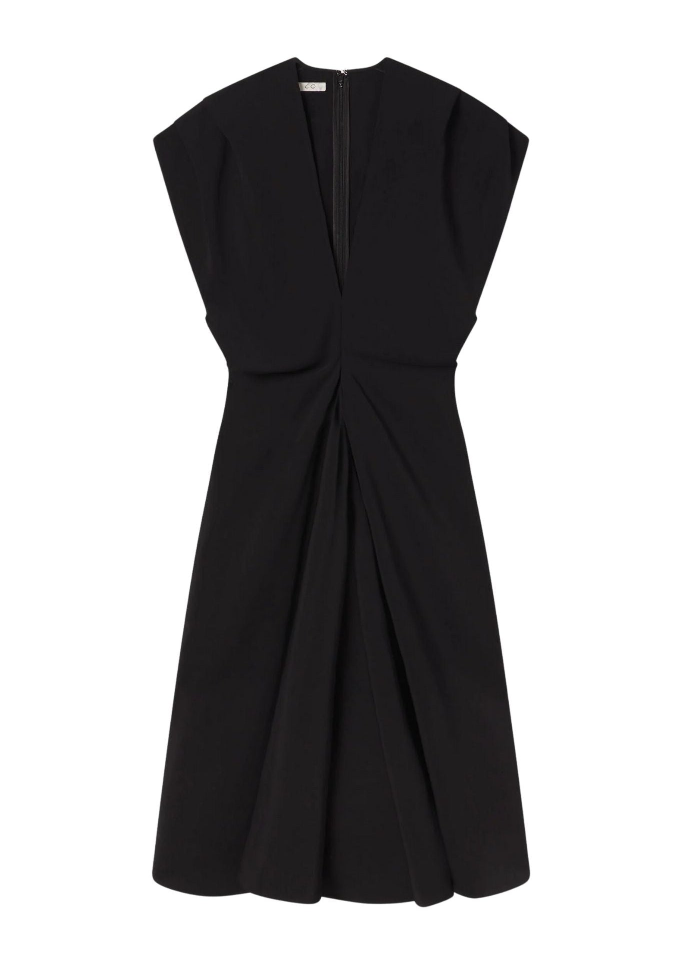 CO Banana Cut Shift Dress - Vermillion