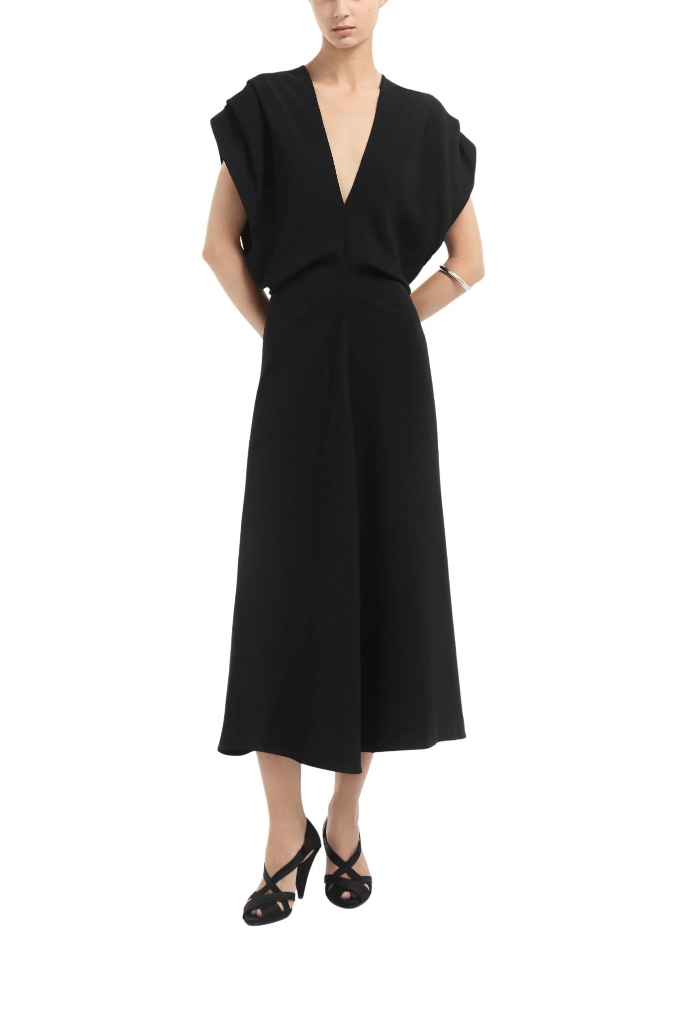 CO Banana Cut Shift Dress - Vermillion