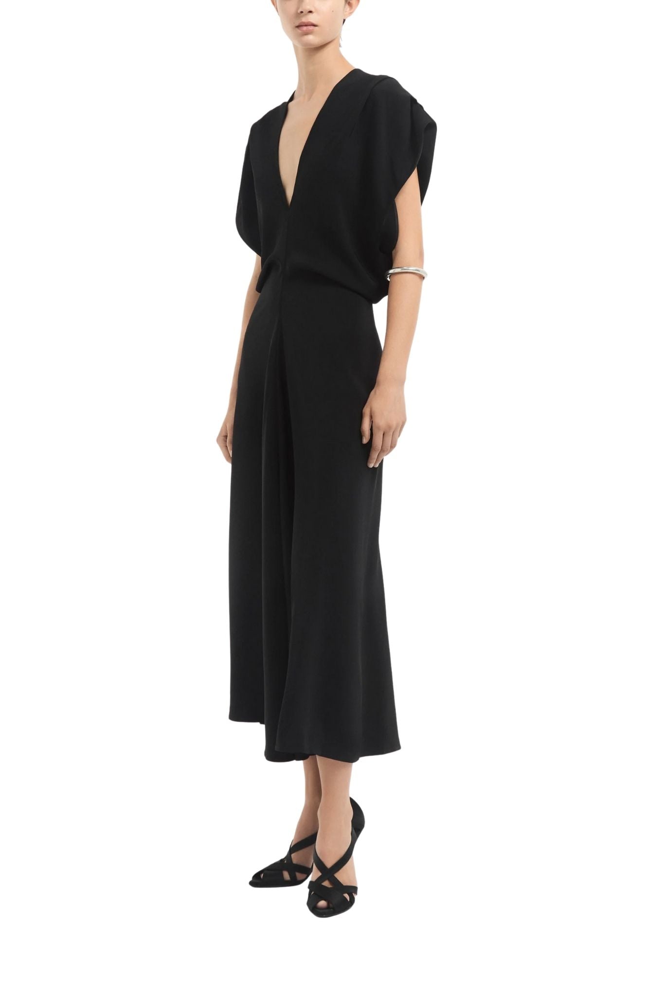 CO Banana Cut Shift Dress - Vermillion