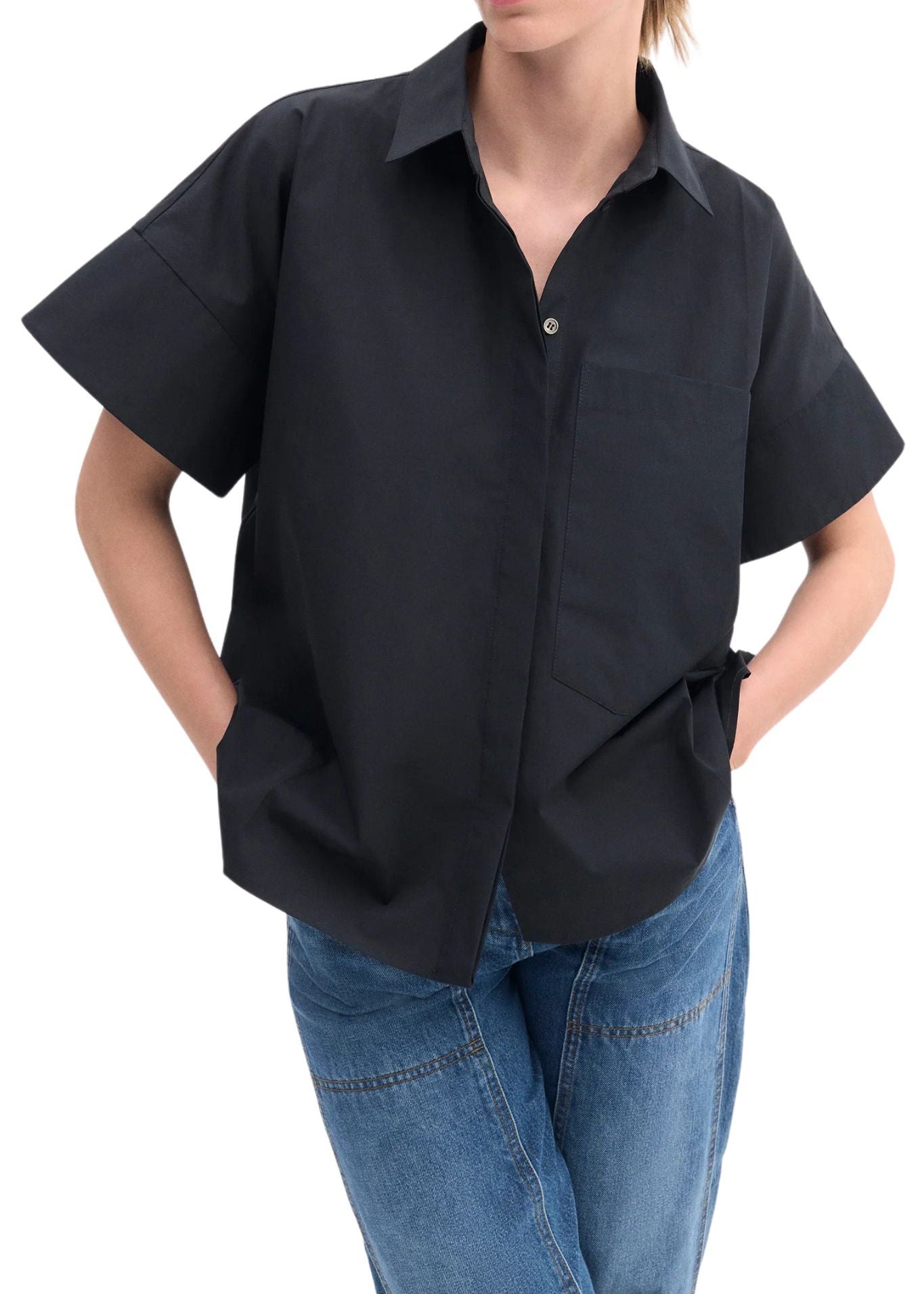 CO Boxy SS Shirt - Vermillion