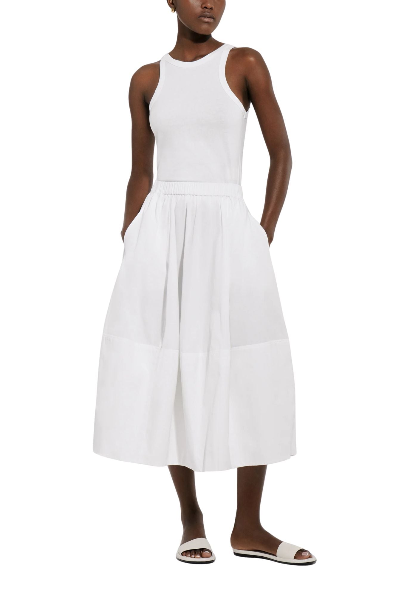 CO Bubble Skirt - Vermillion