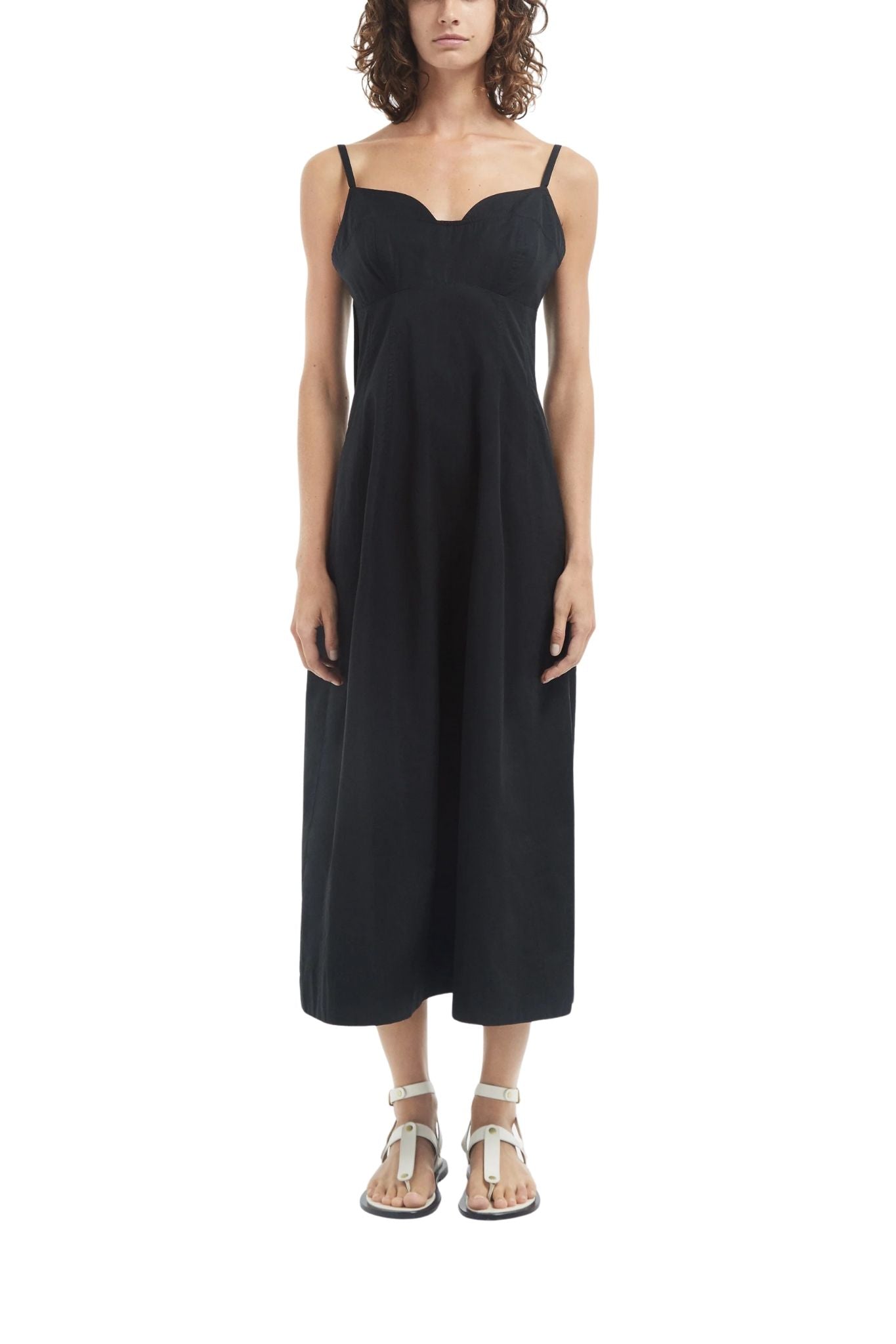 CO Bustier Cut Dress - Vermillion