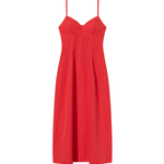 CO Bustier Cut Dress - Vermillion