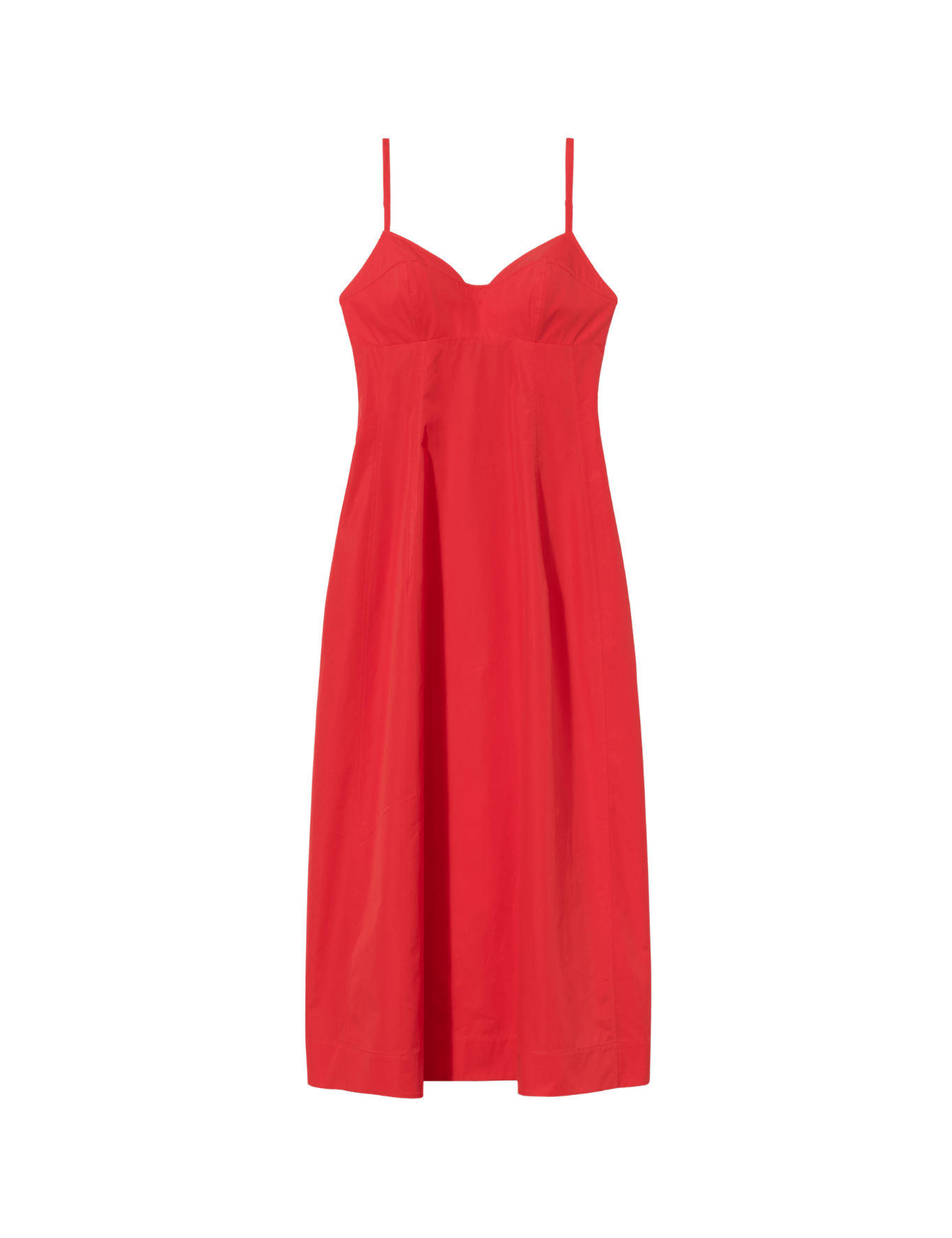 CO Bustier Cut Dress - Vermillion