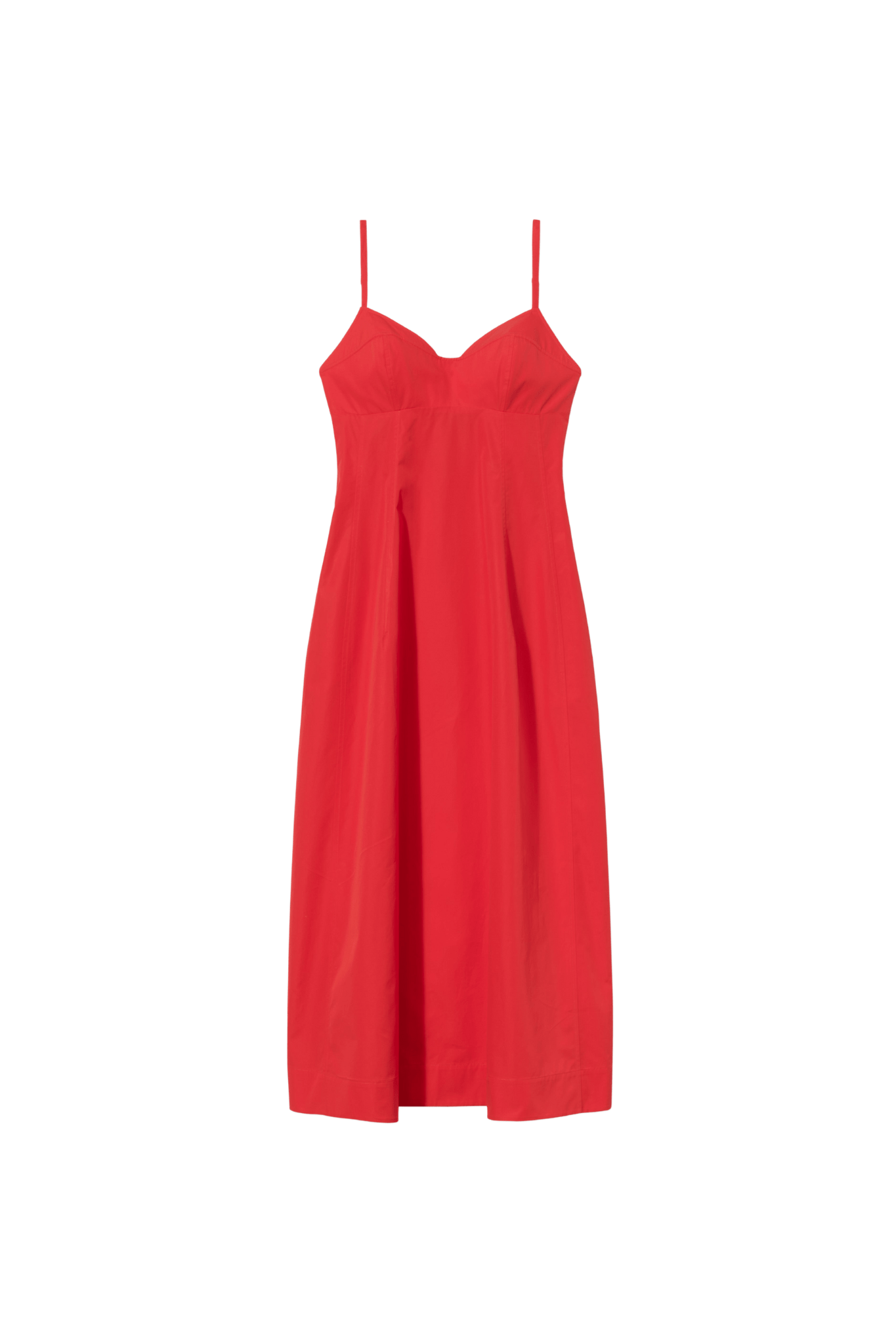 CO Bustier Cut Dress - Vermillion