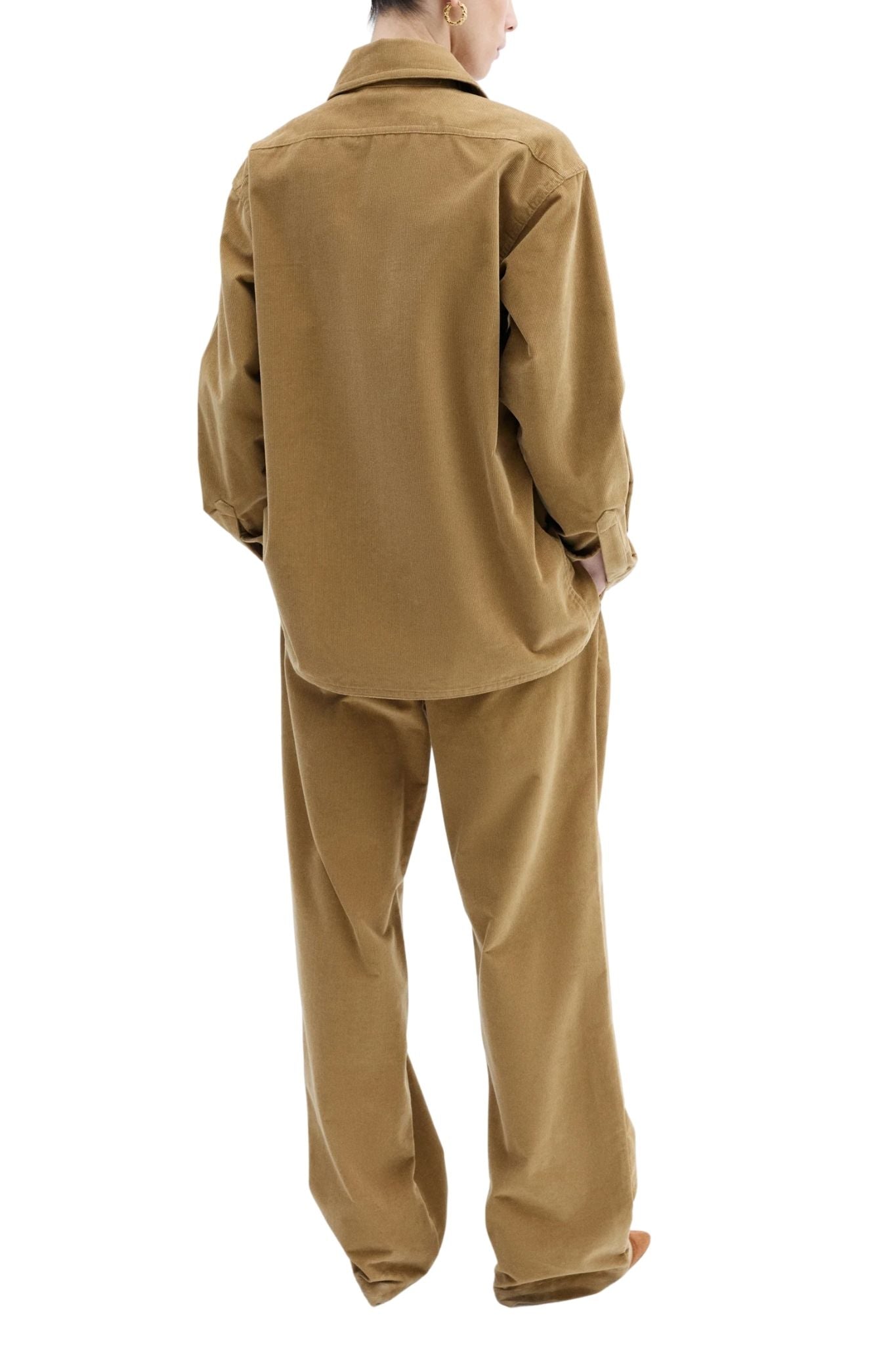 CO Corduroy Overshirt - Vermillion