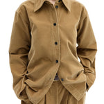 CO Corduroy Overshirt - Vermillion