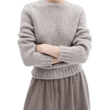 CO Crew Neck Long Sleeve - Vermillion