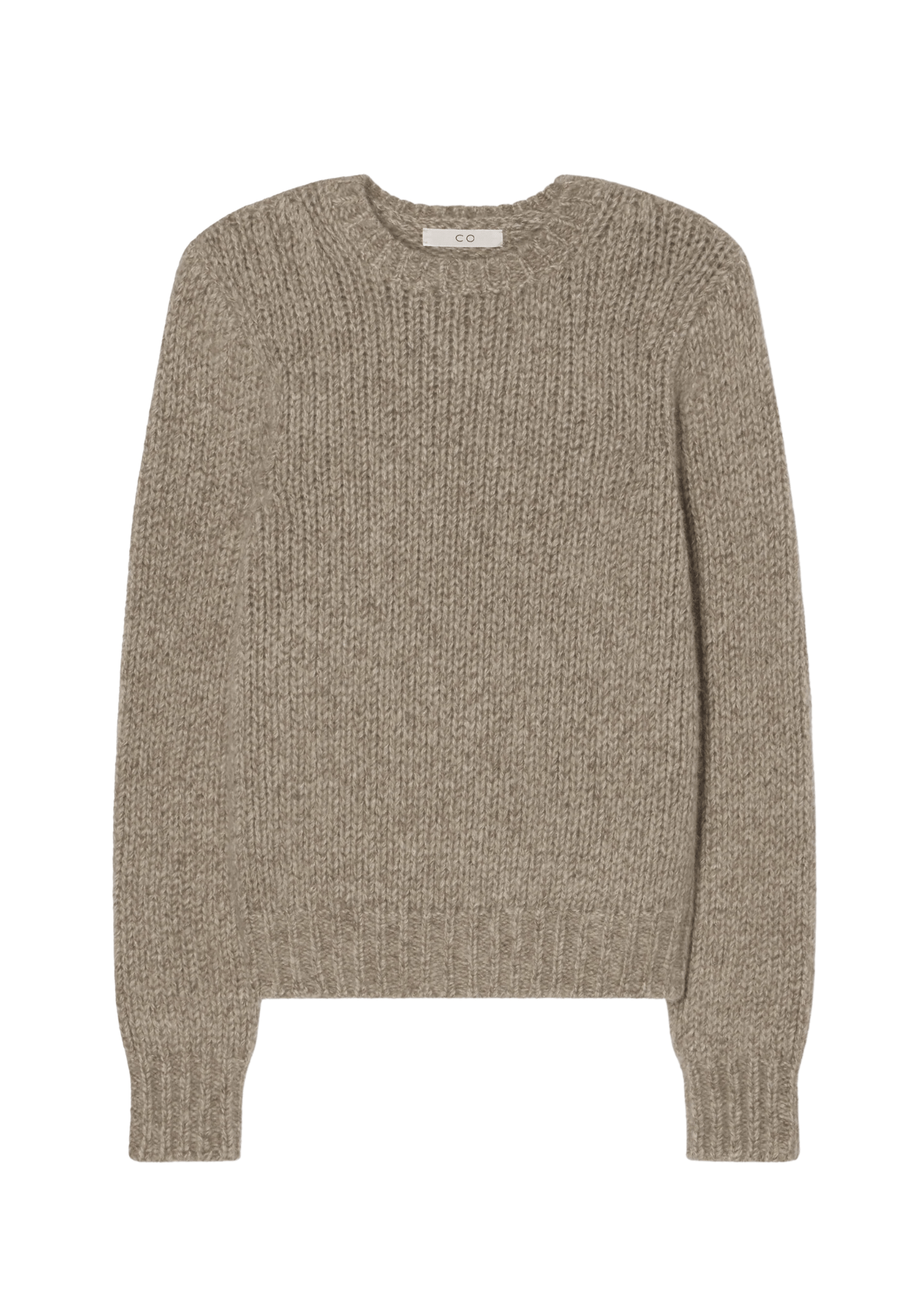 CO Crew Neck Long Sleeve - Vermillion