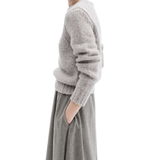 CO Crew Neck Long Sleeve - Vermillion