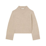 CO Cropped Oversized Sweater - Vermillion