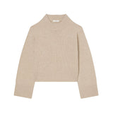 CO Cropped Oversized Sweater - Vermillion