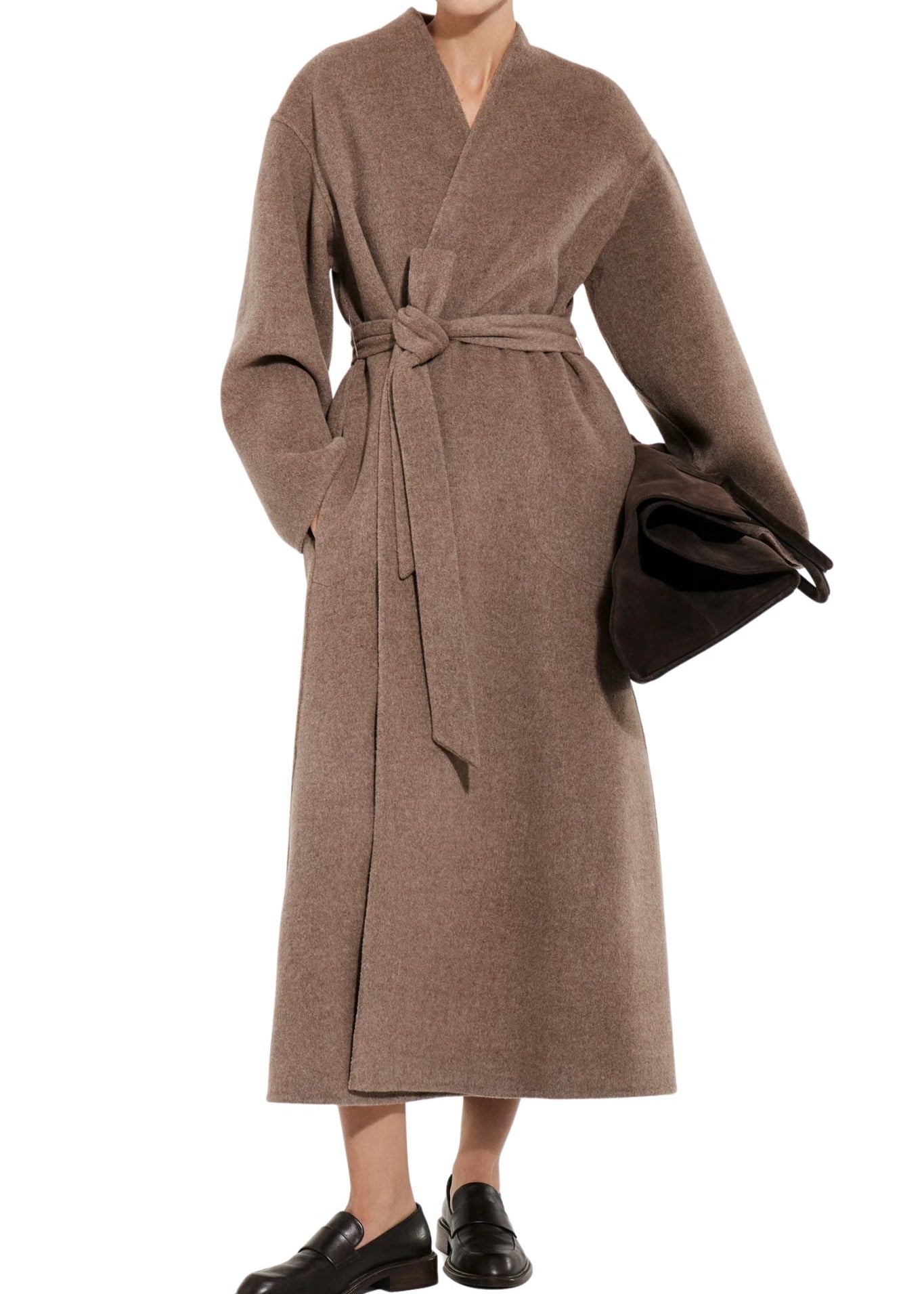 CO Double Wrap Coat - Vermillion